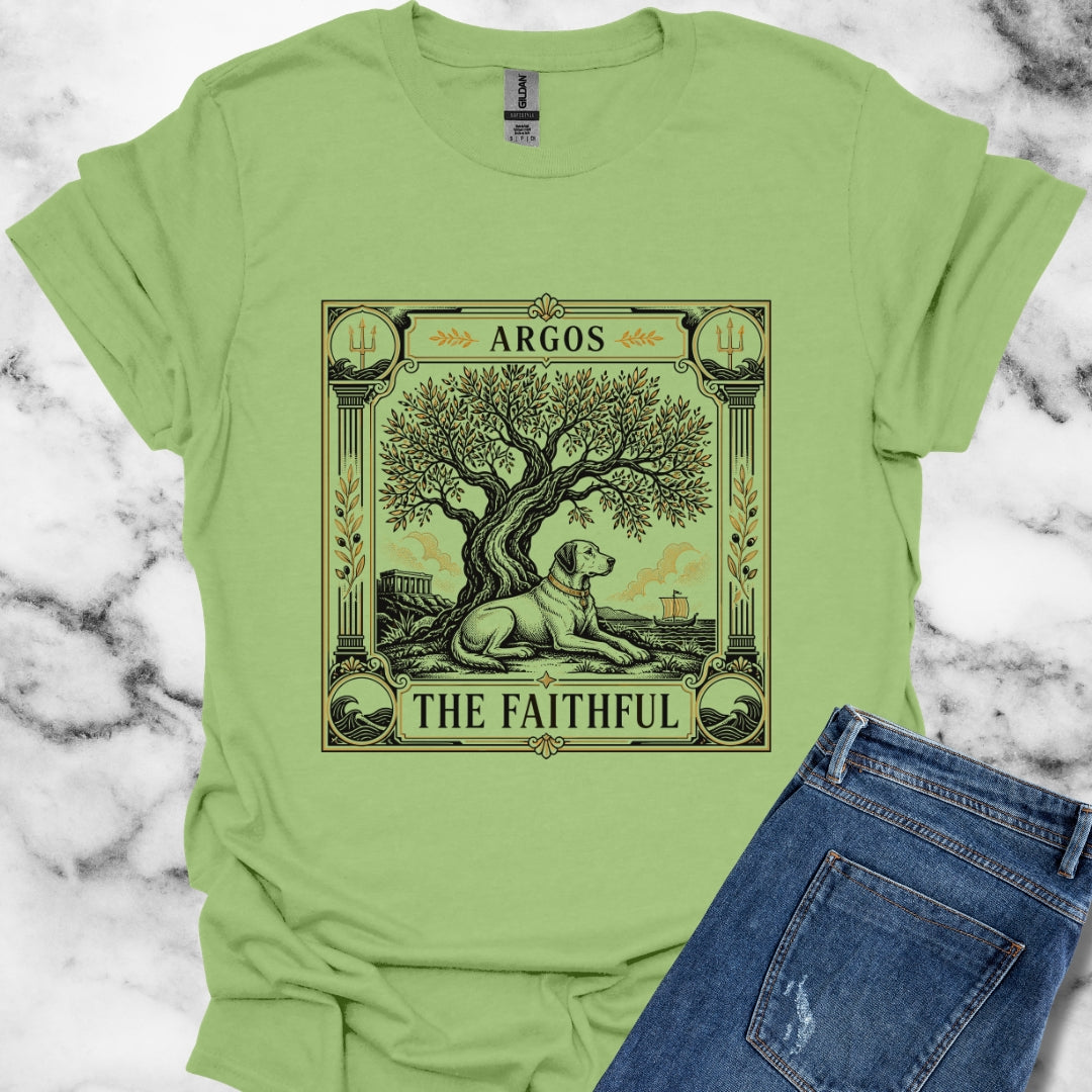 Faithful Argos Tarot Style T-Shirt