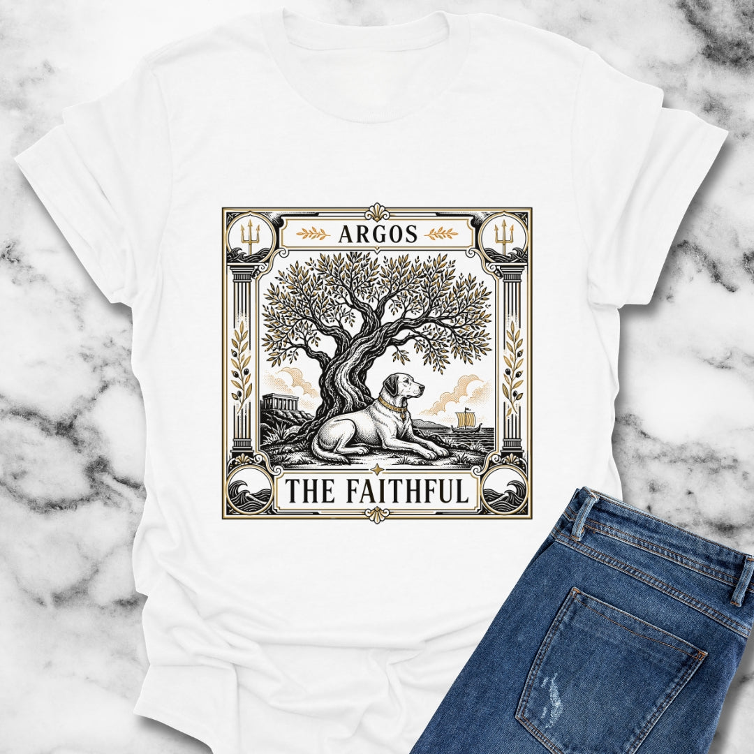 Faithful Argos Tarot Style T-Shirt