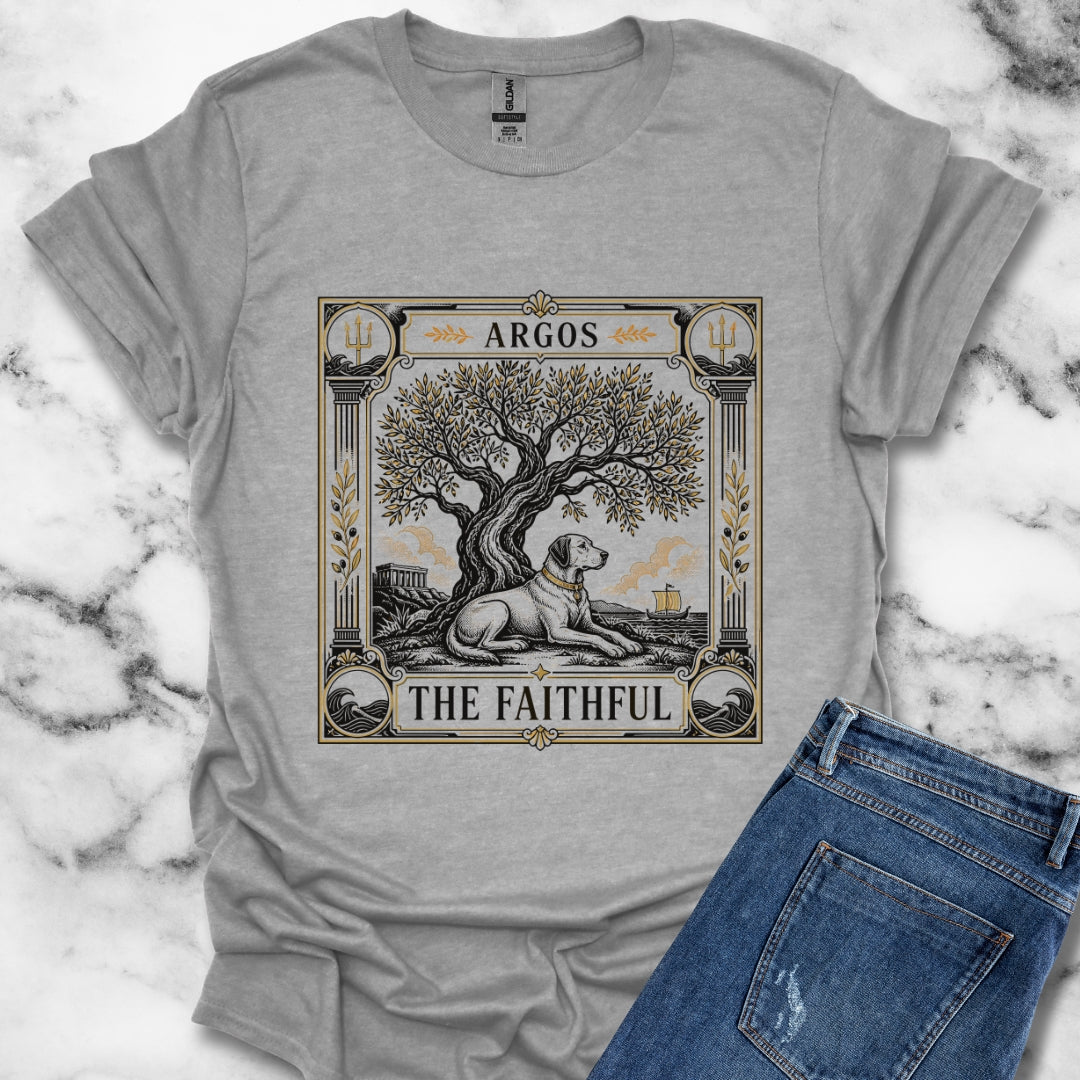 Faithful Argos Tarot Style T-Shirt