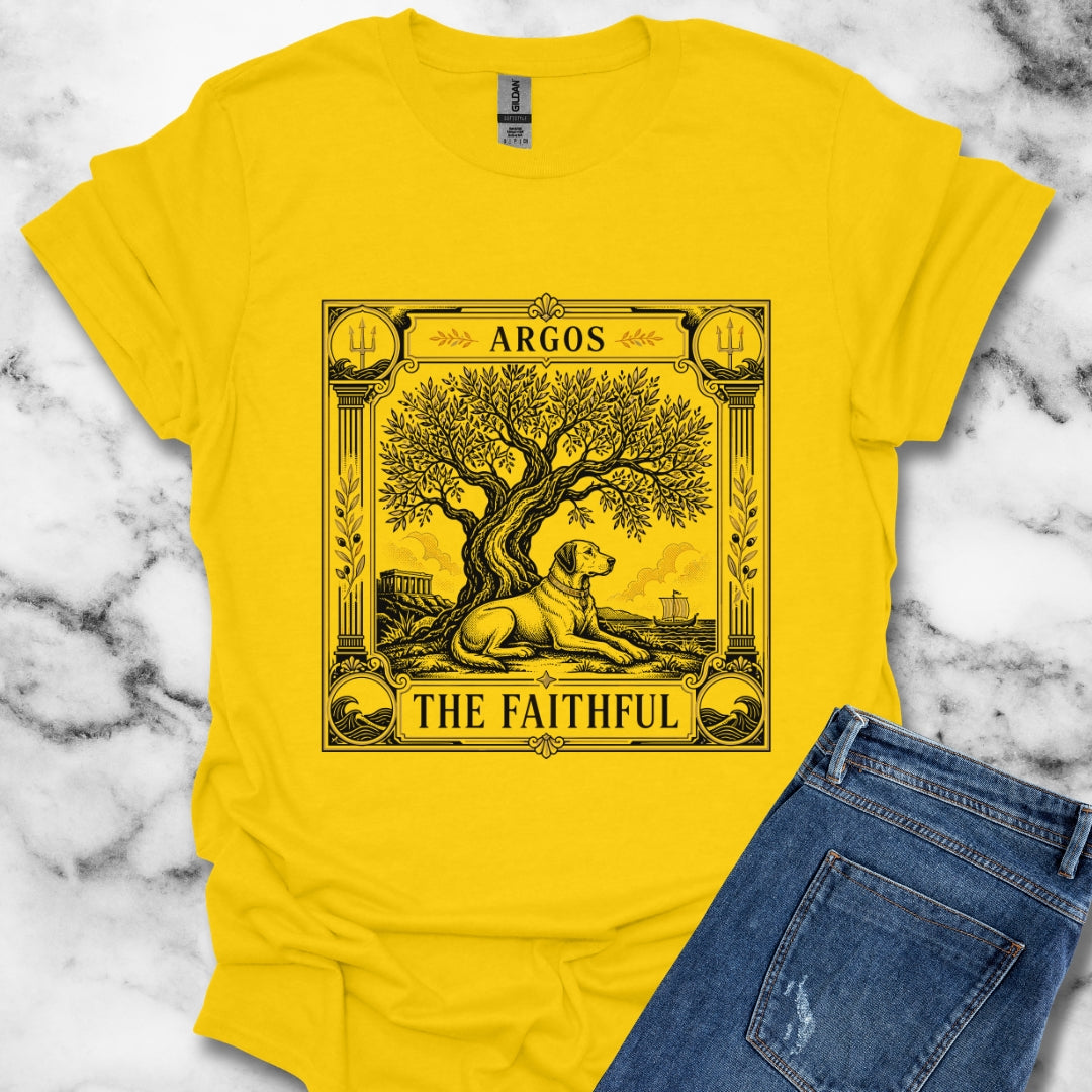 Faithful Argos Tarot Style T-Shirt
