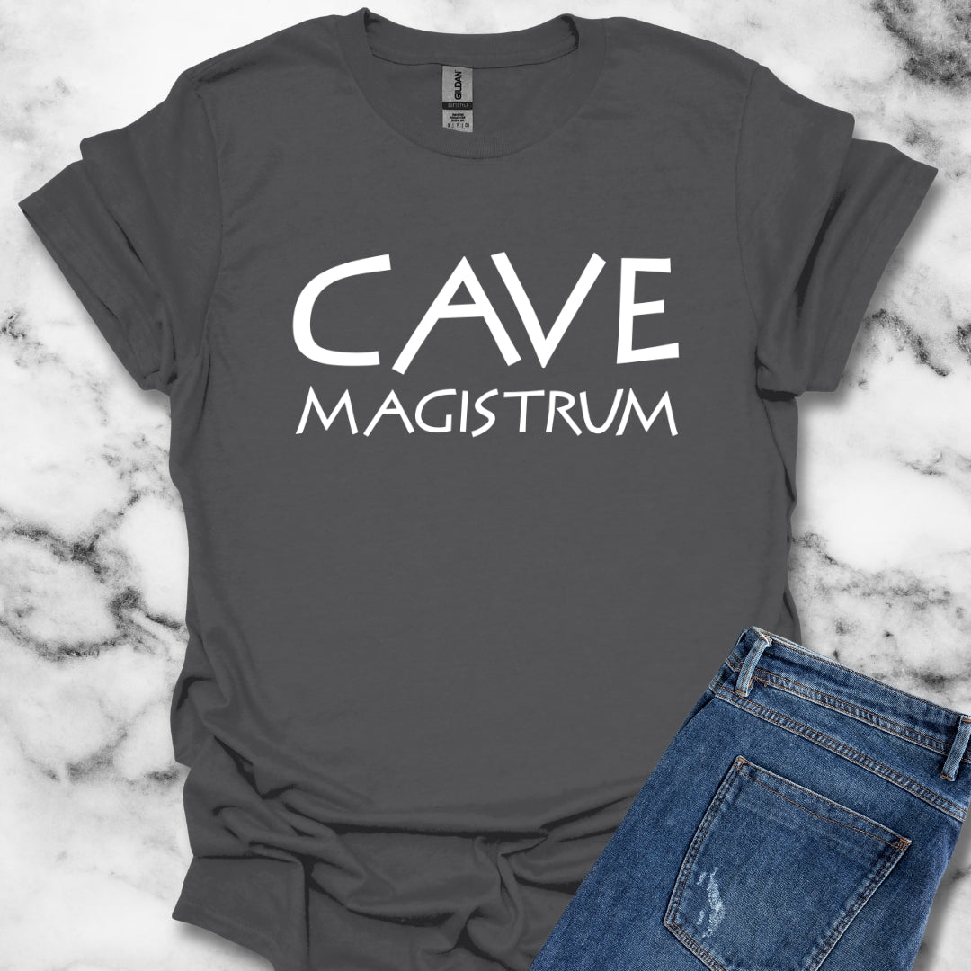 Cave Magistrum Beware Teacher T-Shirt