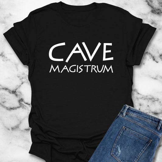 Cave Magistrum Beware Teacher T-Shirt