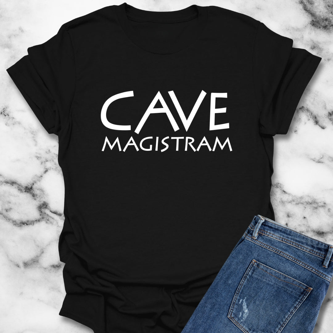 Cave Magistram Beware Teacher T-Shirt