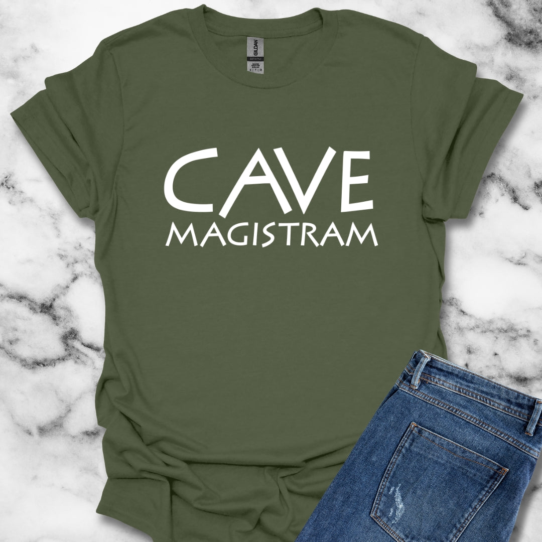 Cave Magistram Beware Teacher T-Shirt