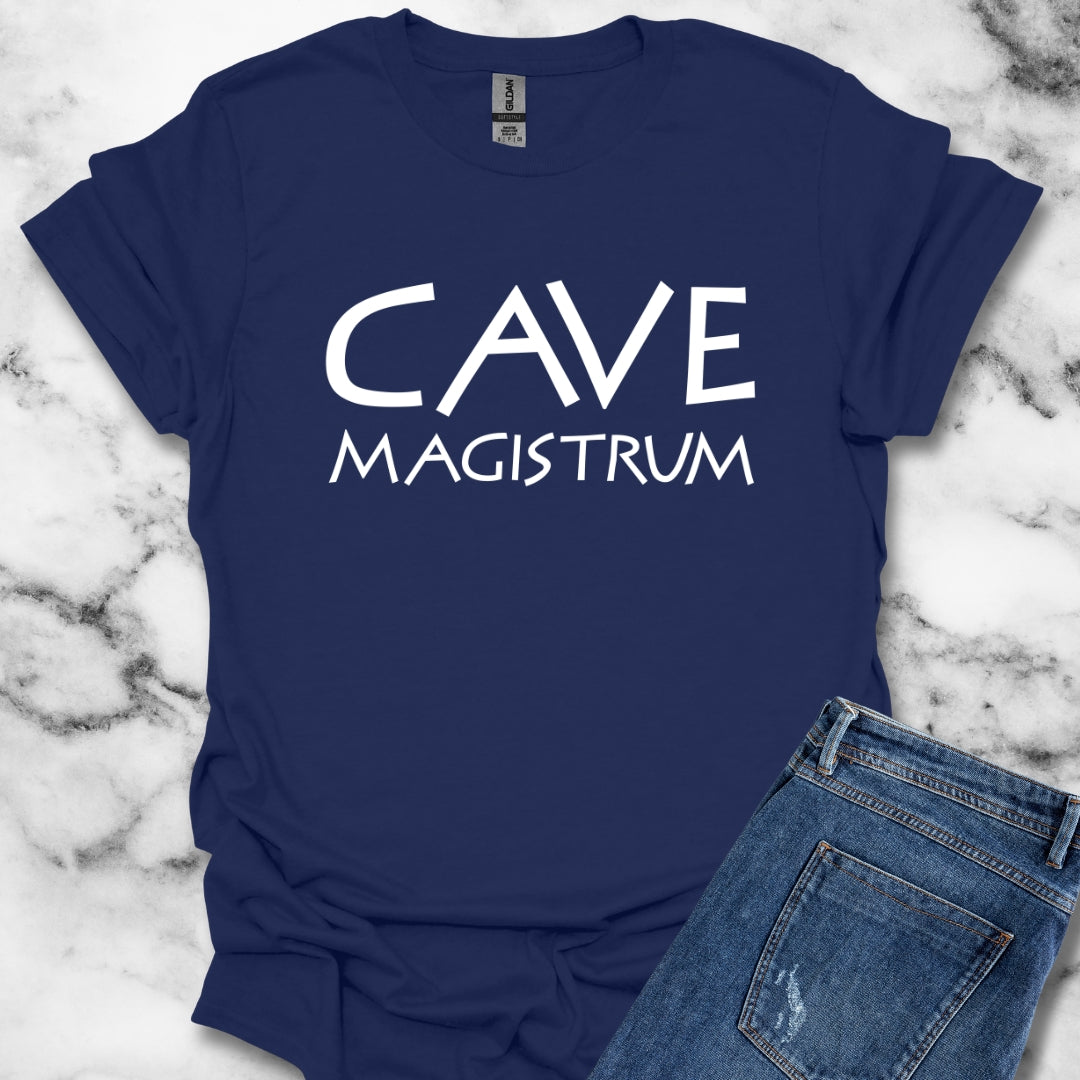 Cave Magistram Beware Teacher T-Shirt
