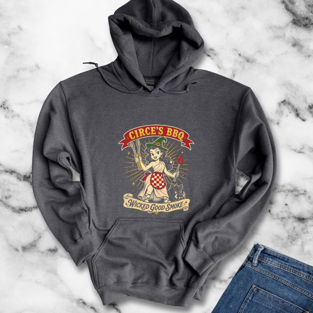 Circe's BBQ Wicked Good Smoke Default Hoodie