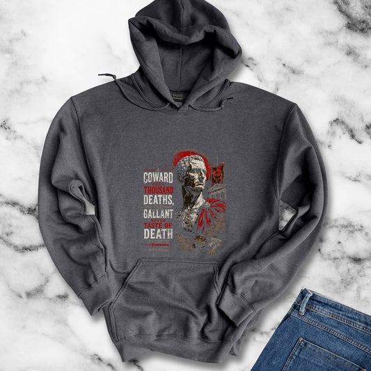 Julius Caesar Coward Quote Hoodie