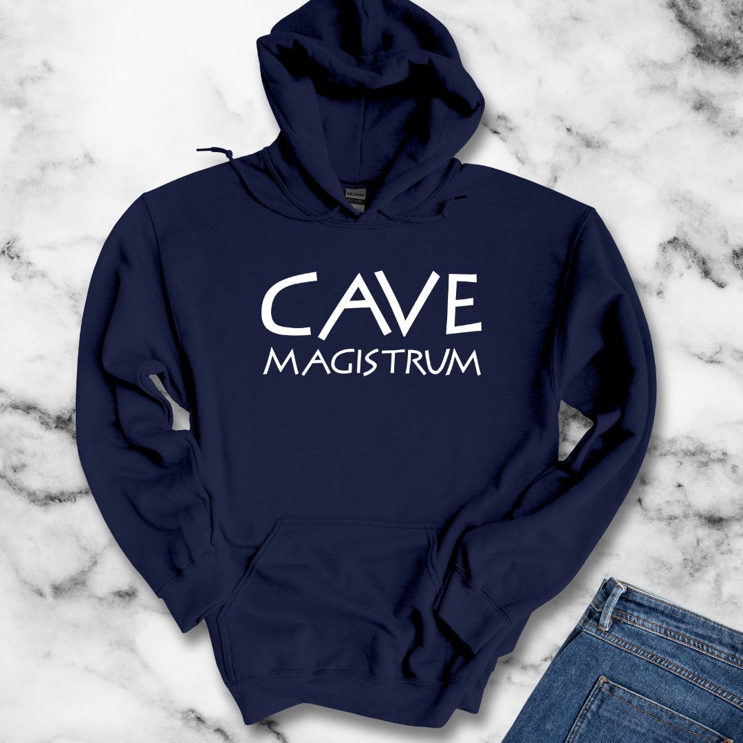 Cave Magistrum Beware Teacher Hoodie