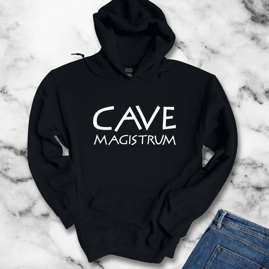 Cave Magistrum Beware Teacher Hoodie