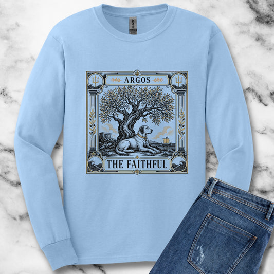 Faithful Argos Tarot Style Unisex Long Sleeve Tee