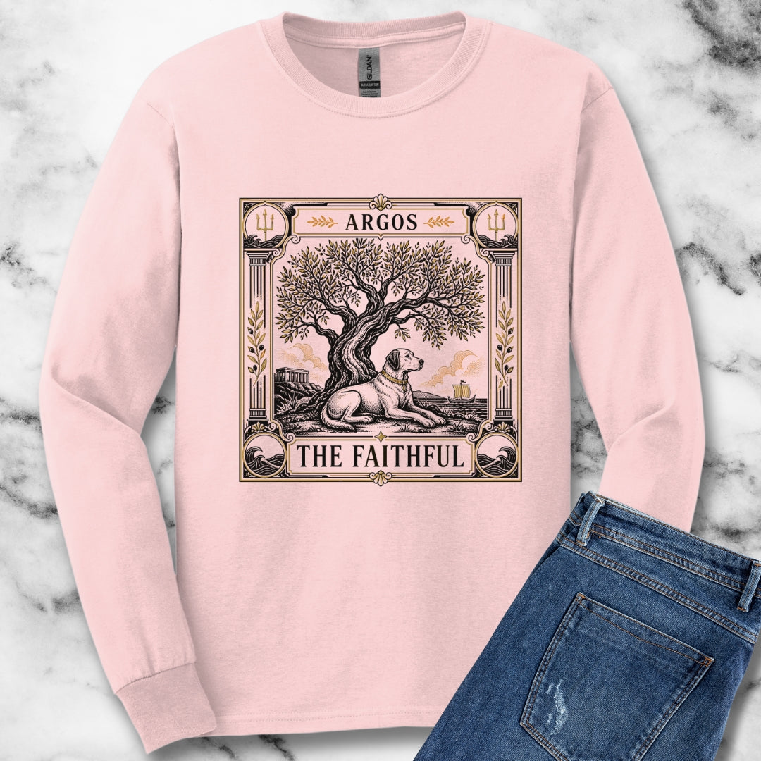Faithful Argos Tarot Style Unisex Long Sleeve Tee