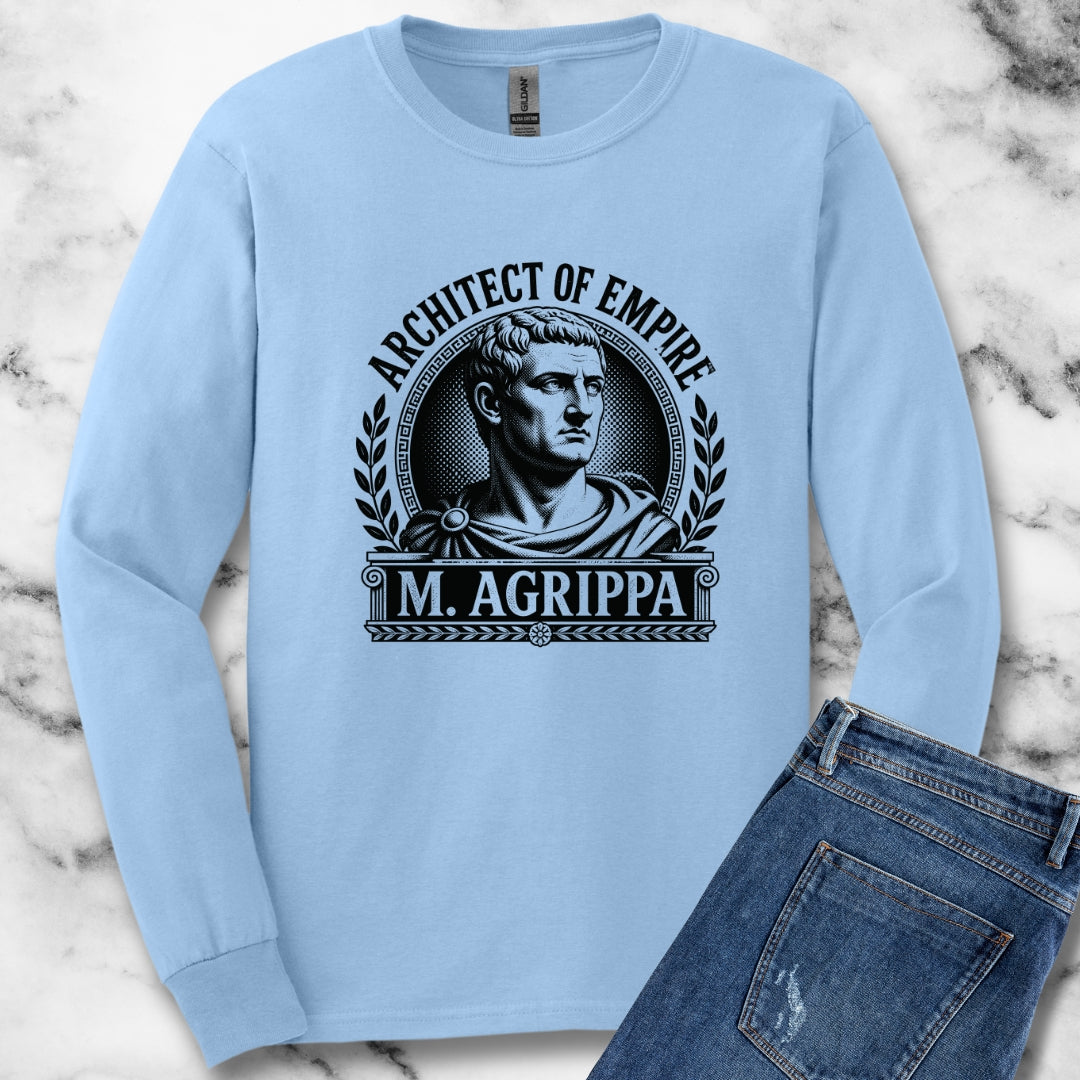 Marcus Agrippa Architect of Empire Unisex Long Sleeve Tee