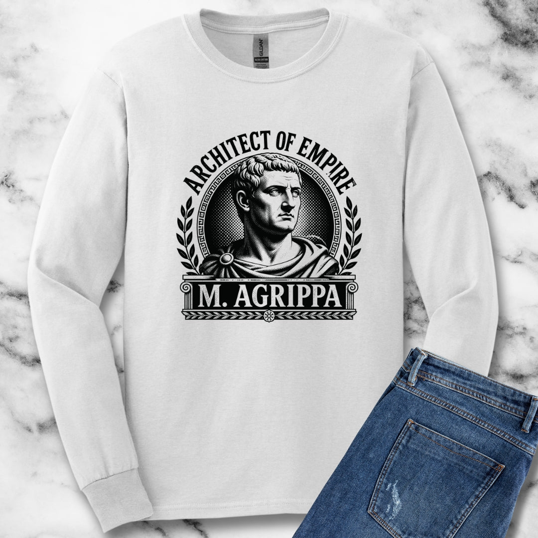 Marcus Agrippa Architect of Empire Unisex Long Sleeve Tee