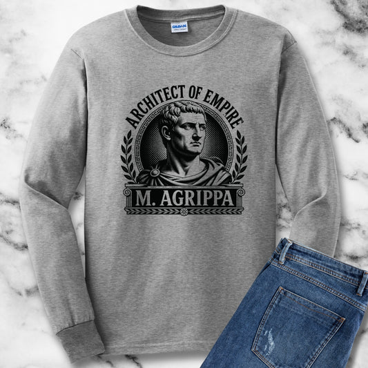 Marcus Agrippa Architect of Empire Unisex Long Sleeve Tee