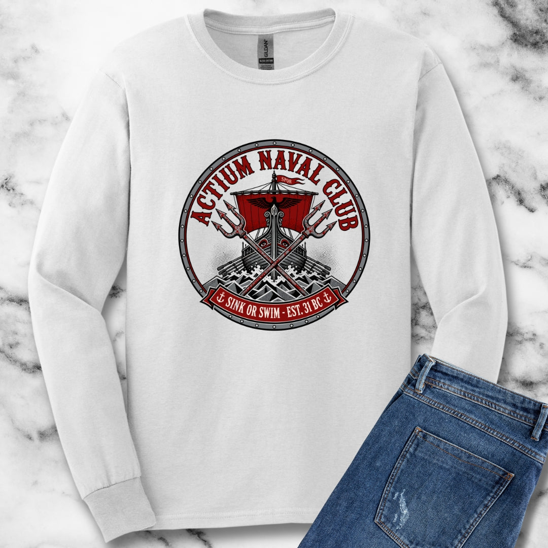 Actium Naval Club Unisex Long Sleeve Tee