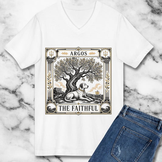 Faithful Argos Tarot Style V-neck