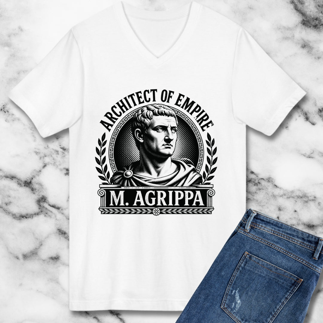 Marcus Agrippa Architect of Empire V-neck