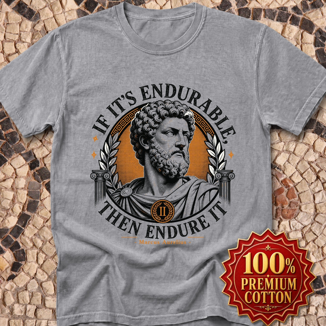 Marcus Aurelius Endurable Quote Premium Tee
