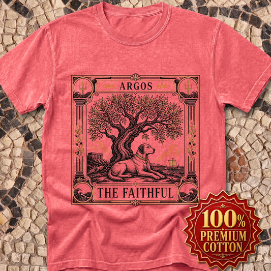 Faithful Argos Tarot Style Premium Tee