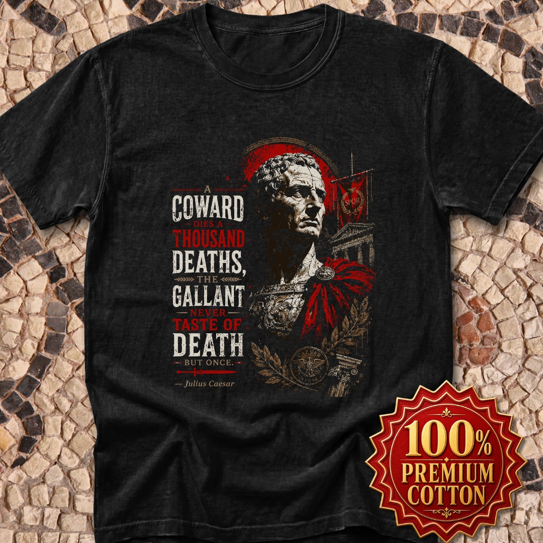Julius Caesar Coward Quote Premium Tee