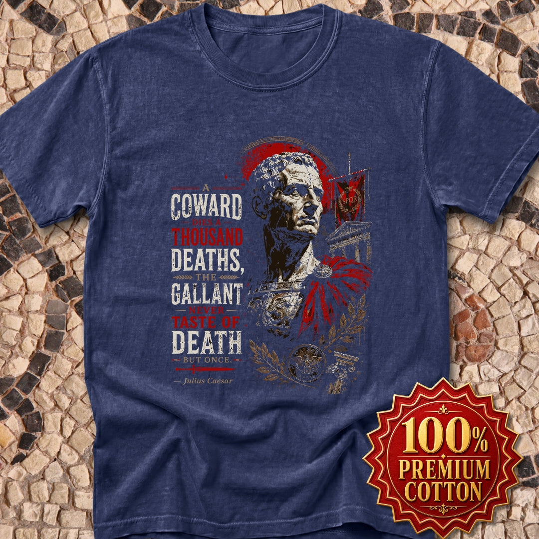 Julius Caesar Coward Quote Premium Tee