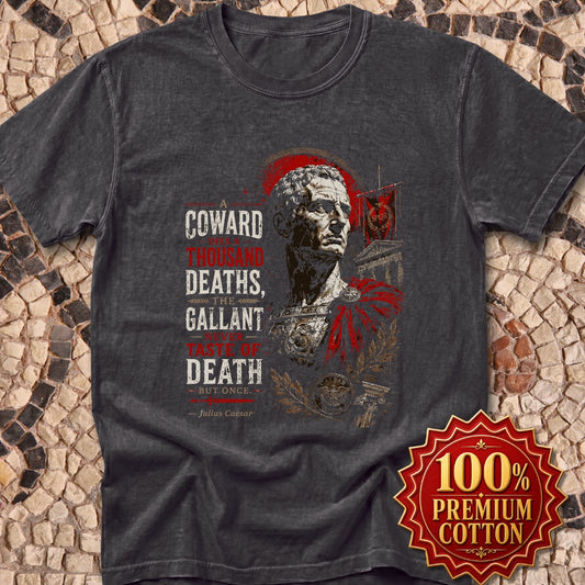 Julius Caesar Coward Quote Premium Tee