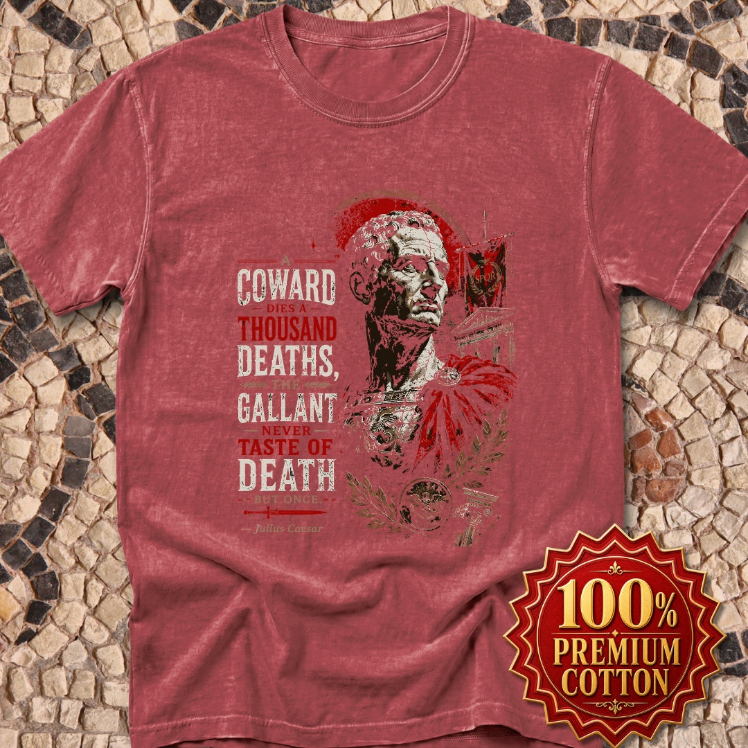 Julius Caesar Coward Quote Premium Tee