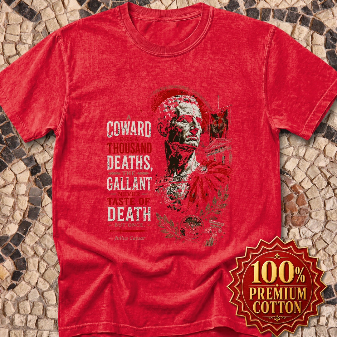 Julius Caesar Coward Quote Premium Tee