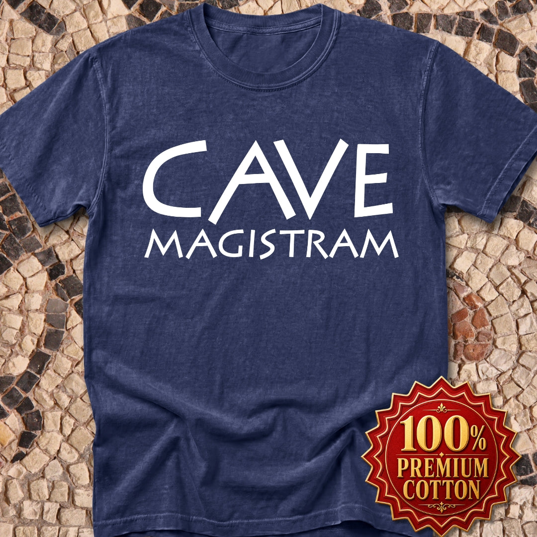 Cave Magistram Beware Teacher Premium Tee