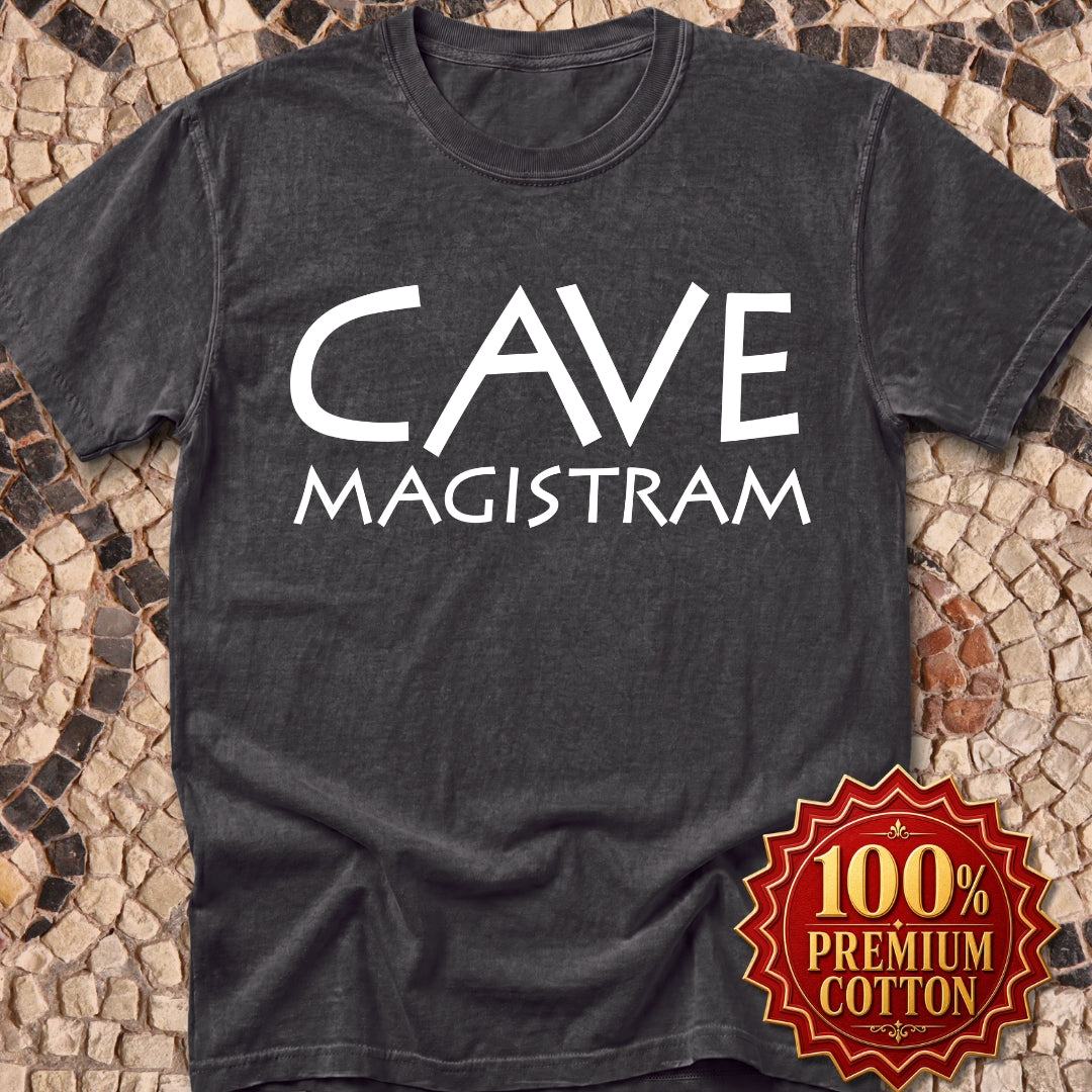 Cave Magistram Beware Teacher Premium Tee