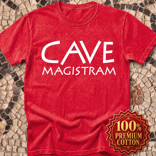 Cave Magistram Beware Teacher Premium Tee