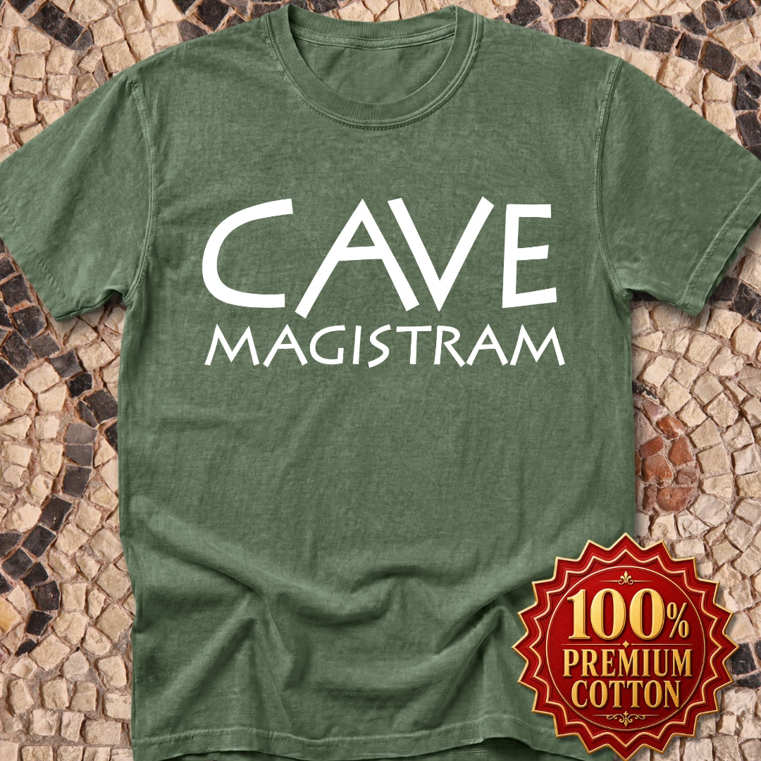 Cave Magistram Beware Teacher Premium Tee