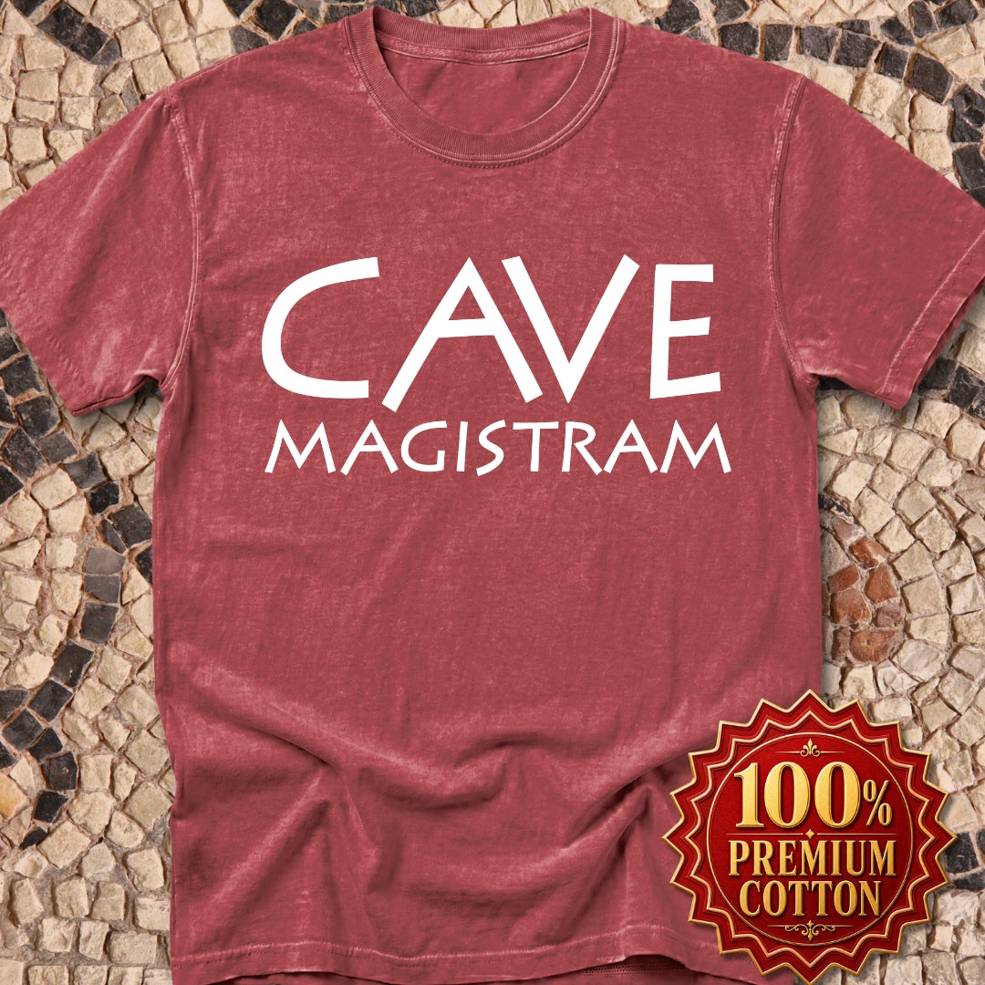 Cave Magistram Beware Teacher Premium Tee