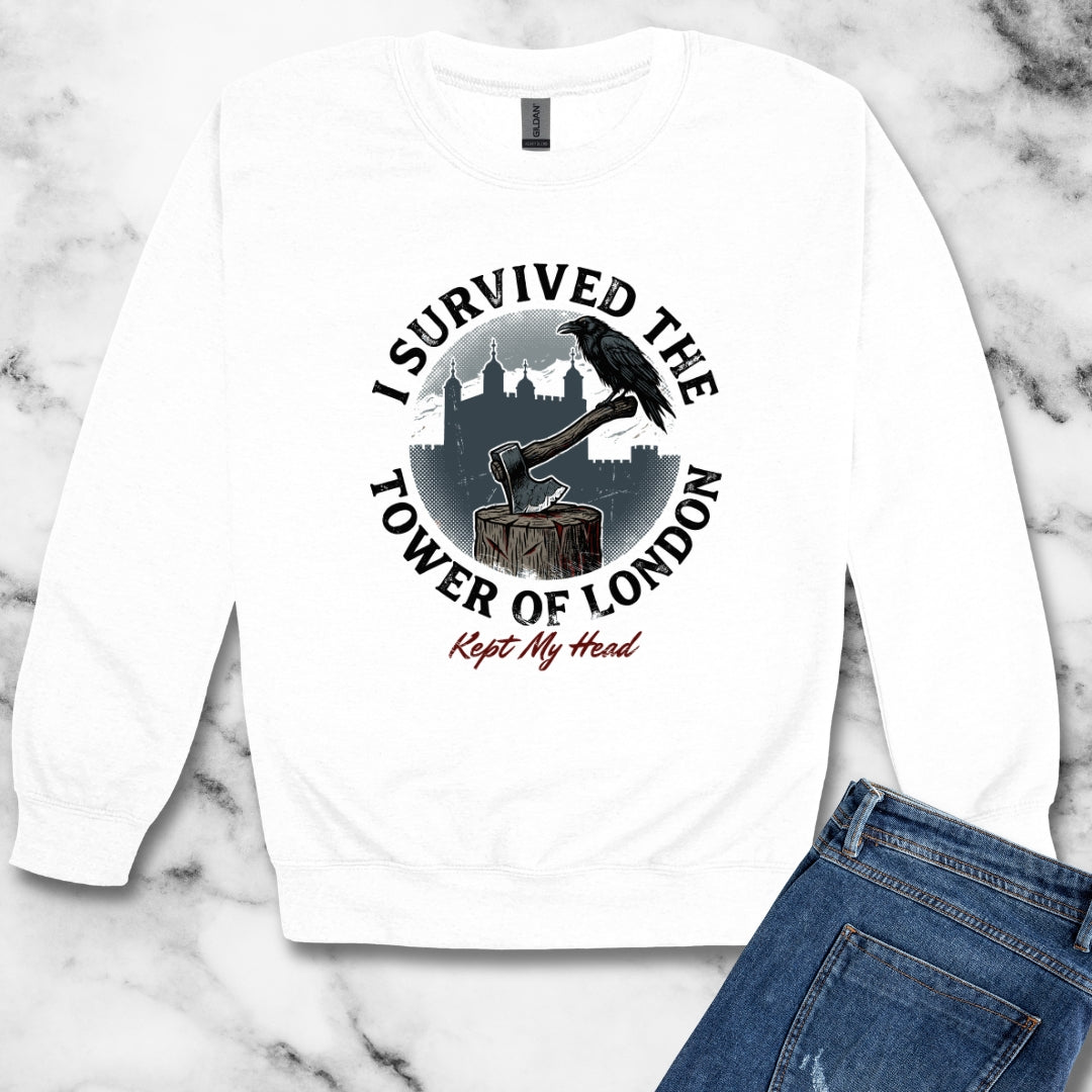 Tower of London Survivor Unisex Heavy Crewneck Sweatshirt