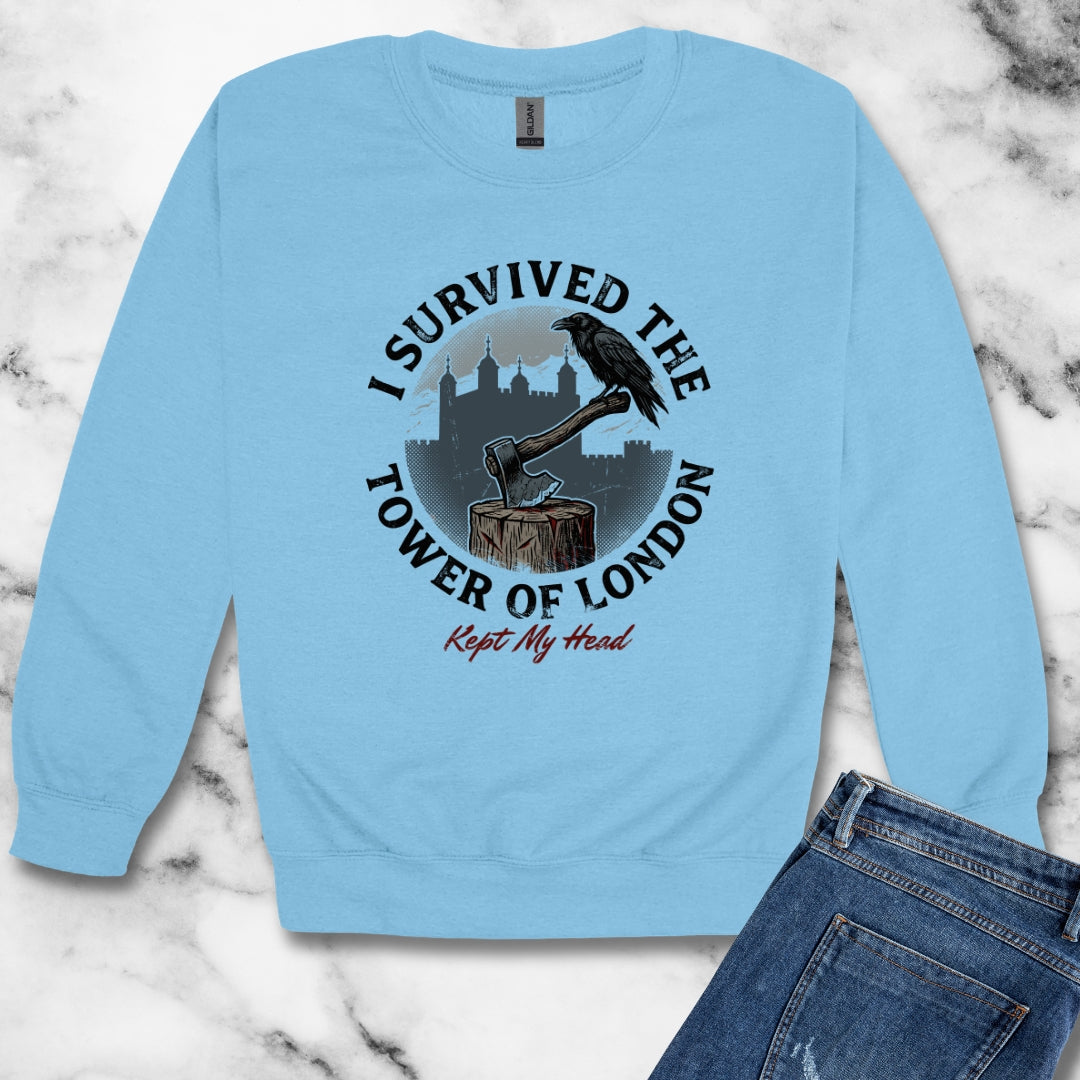 Tower of London Survivor Unisex Heavy Crewneck Sweatshirt