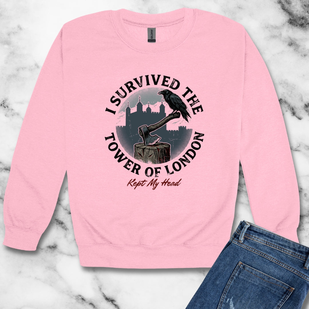 Tower of London Survivor Unisex Heavy Crewneck Sweatshirt