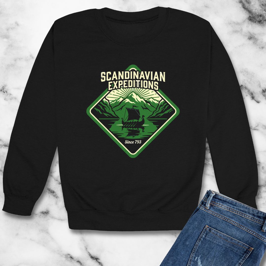 Scandinavian Expeditions Unisex Heavy Crewneck Sweatshirt