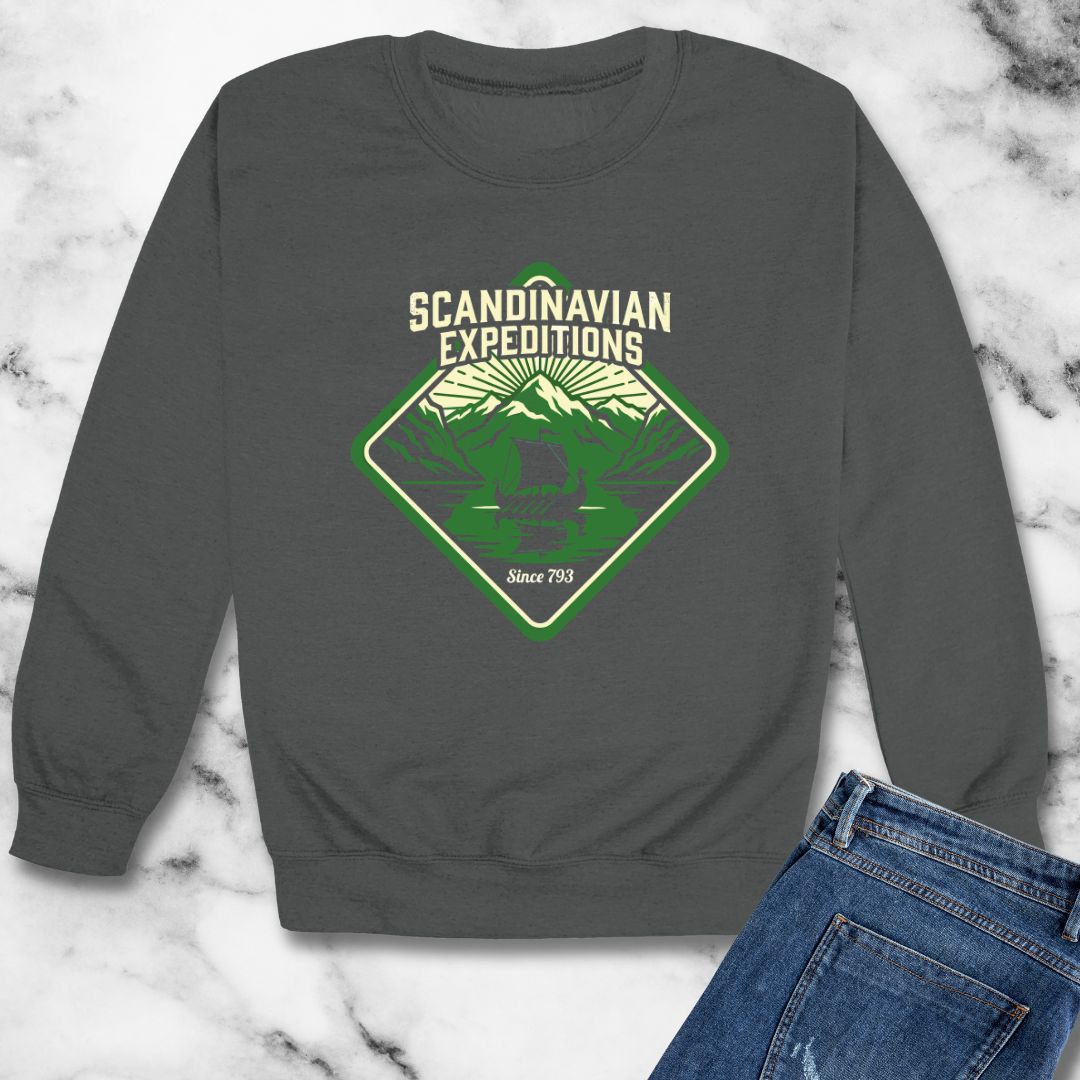 Scandinavian Expeditions Unisex Heavy Crewneck Sweatshirt