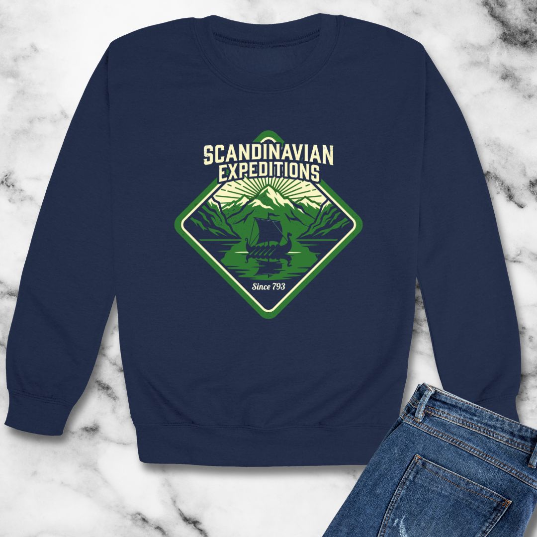 Scandinavian Expeditions Unisex Heavy Crewneck Sweatshirt