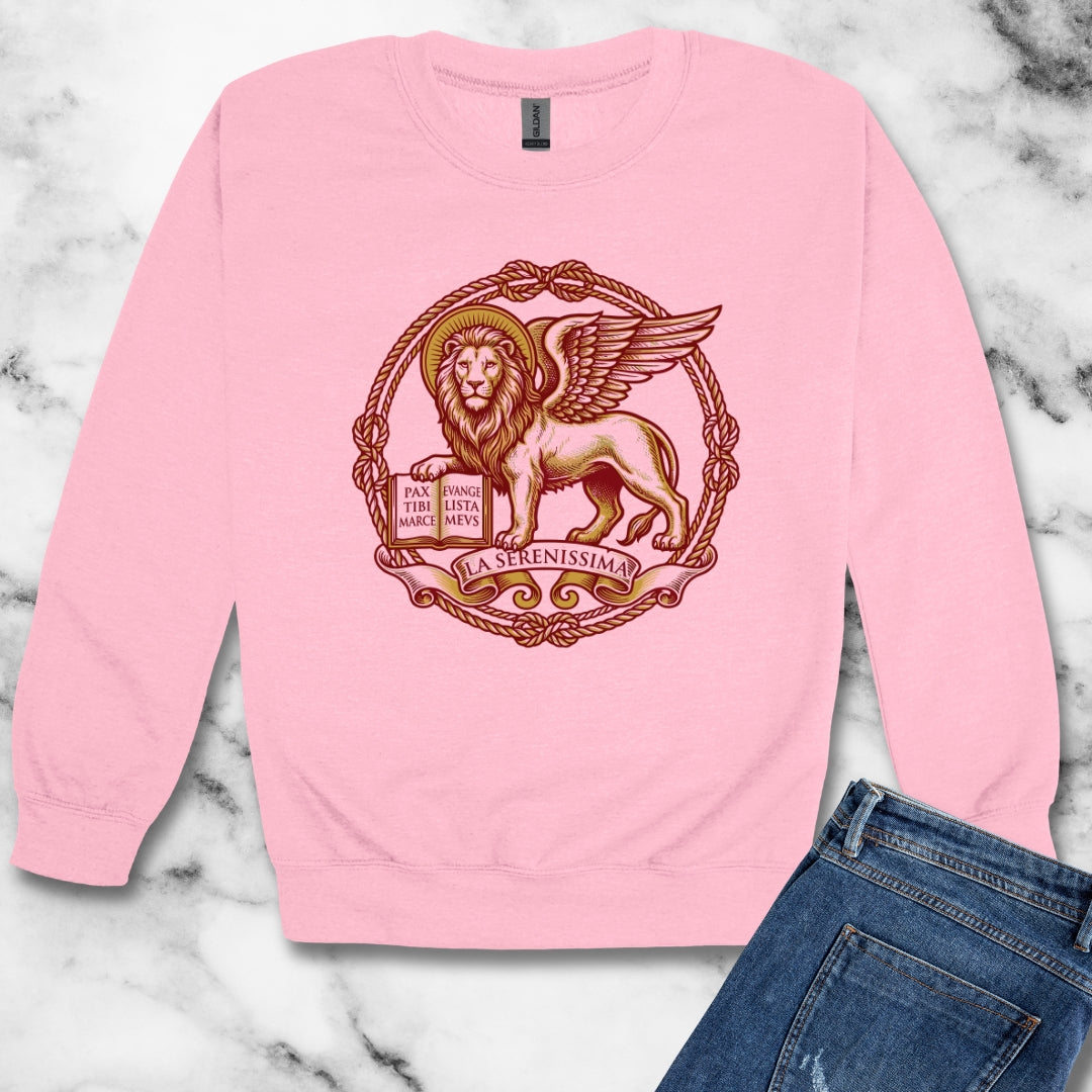 Venice La Serinissima Unisex Heavy Crewneck Sweatshirt