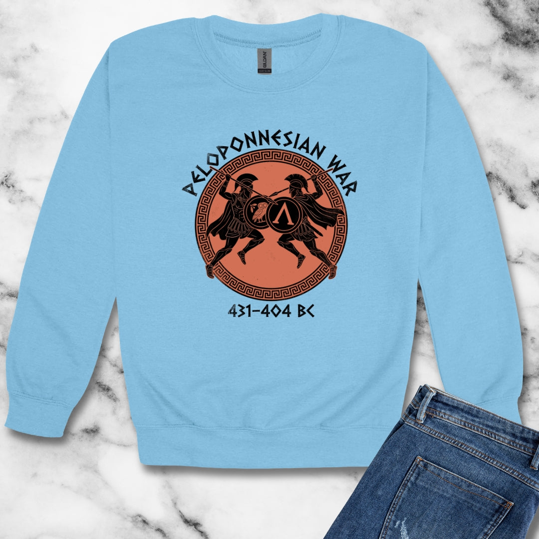 Peloponnesian War Unisex Heavy Crewneck Sweatshirt