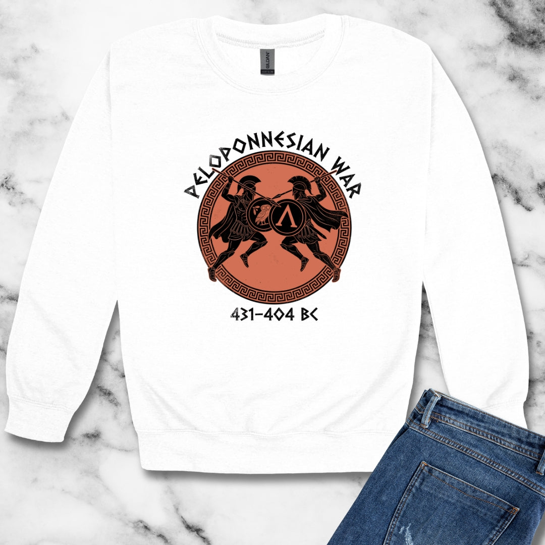 Peloponnesian War Unisex Heavy Crewneck Sweatshirt