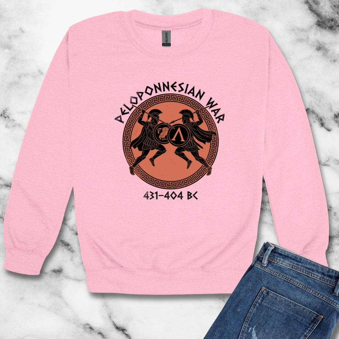 Peloponnesian War Unisex Heavy Crewneck Sweatshirt