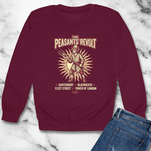 Peasants Revolt Unisex Heavy Crewneck Sweatshirt