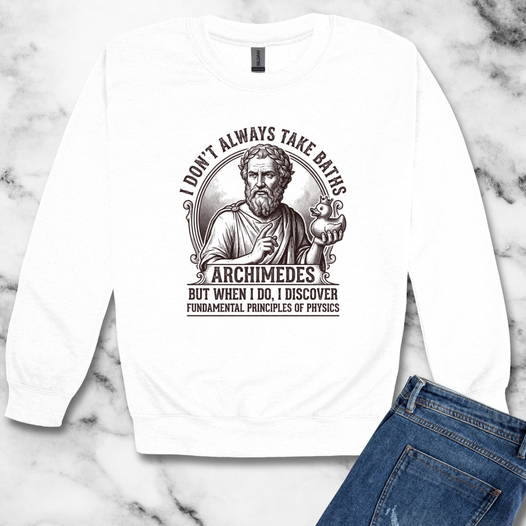 Daedalus Don't Always Build Labyrinths Nobody Escapes Unisex Heavy Crewneck Sweatshirt