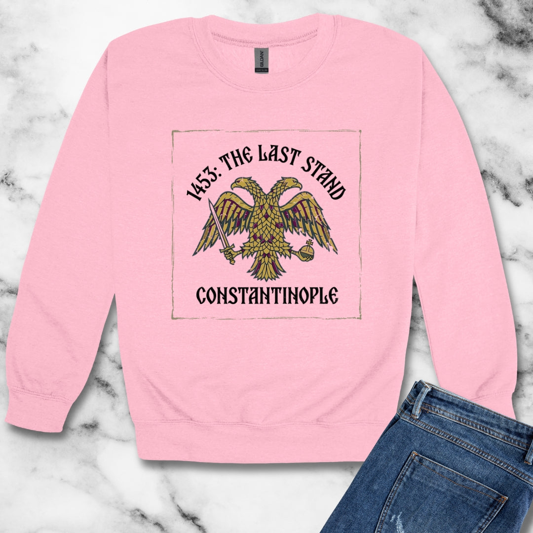 1453 Constantinople Last Stand Unisex Heavy Crewneck Sweatshirt