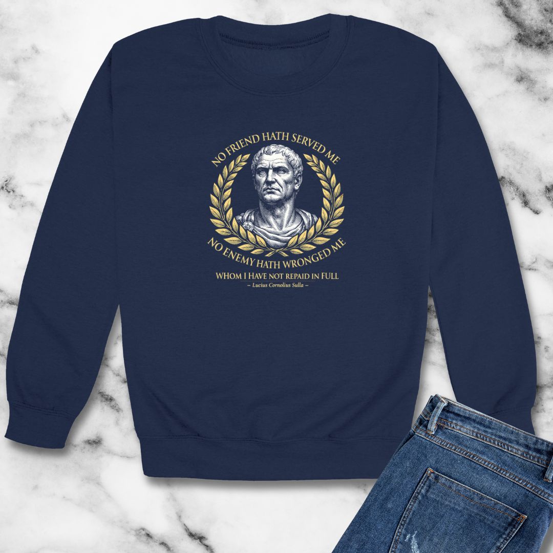 Sulla Quote Paid in Full  Unisex Heavy Crewneck Sweatshirt