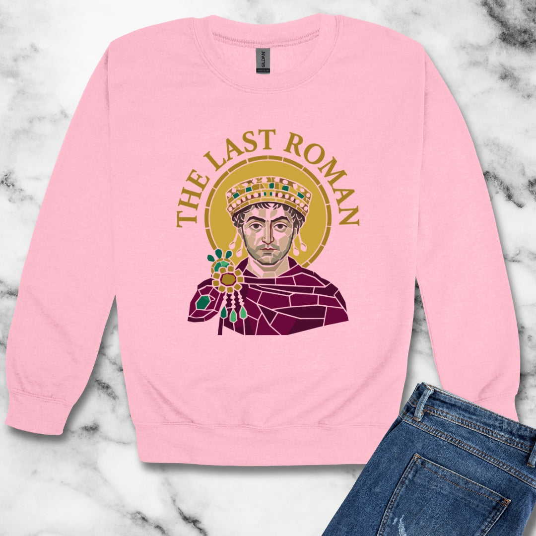 Justinian Last Roman Emperor Unisex Heavy Crewneck Sweatshirt
