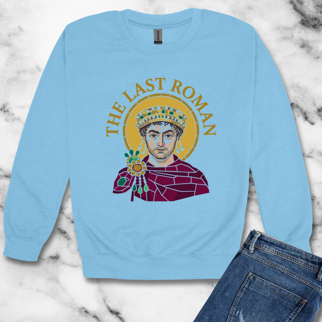 Justinian Last Roman Emperor Unisex Heavy Crewneck Sweatshirt