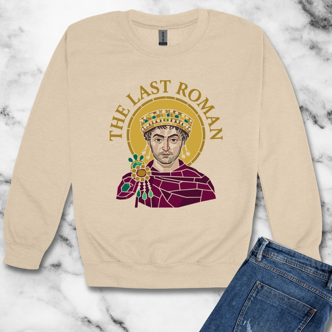 Justinian Last Roman Emperor Unisex Heavy Crewneck Sweatshirt
